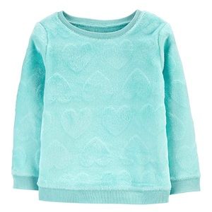 Carter’s Fuzzy Heart Sweatshirt